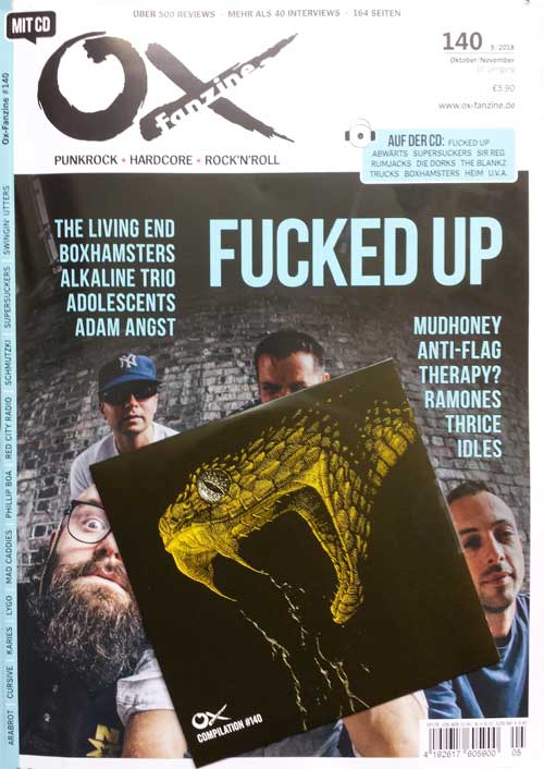 Hacke Peters - Ox-Fanzine 140 CD Sampler 2018